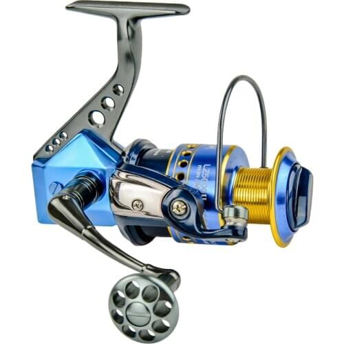 Spinning Fishing Reel 8KG Max Drag Fishing Reel 1000-7000s 5.1:1 4.9:1 Gear Ratio for Bass Fishing Coil Carretilha De Pesca