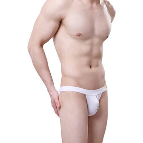 2021 Fashion Men Soft Breathable Underwear Sexy Ultra Thin Penis Large Pouch Mens Briefs Panties Underpants Cueca Slips Hombre