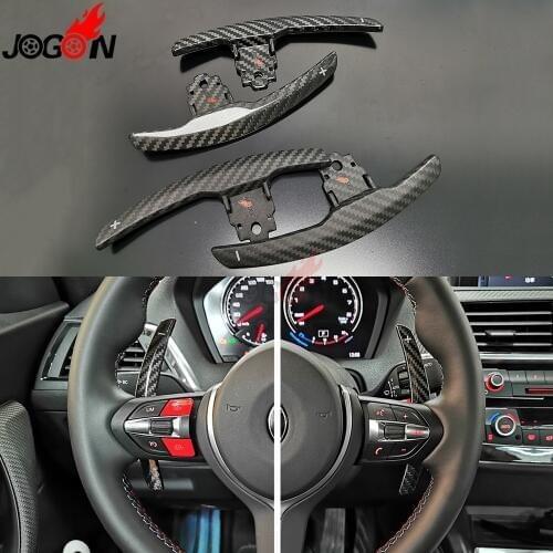 Dry Carbon Steering Wheel Paddle Shifter Replace For BMW F20 F22 F30 F32 F40 F10 F12 F01 F15 F16 F48 F26 M3 F80 M4 F82 M5 M6 X5M