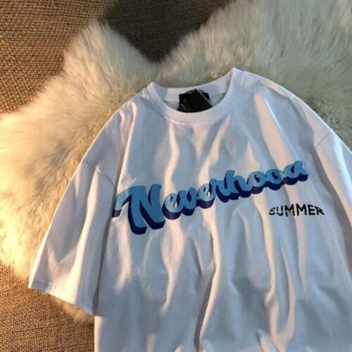 European American Style Women T-shirt Fashion Letters Print Short Sleeve O Neck Women Tshirt Casual Slim Fit T shirt Femme