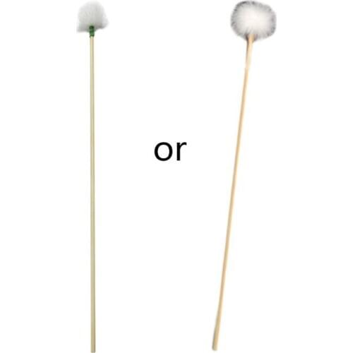 1Pc Goose Feather Earpick Wax Remover Curette Adult Bamboo Handle Ear Dig Tools Spoon Cleaner Stick Health Care