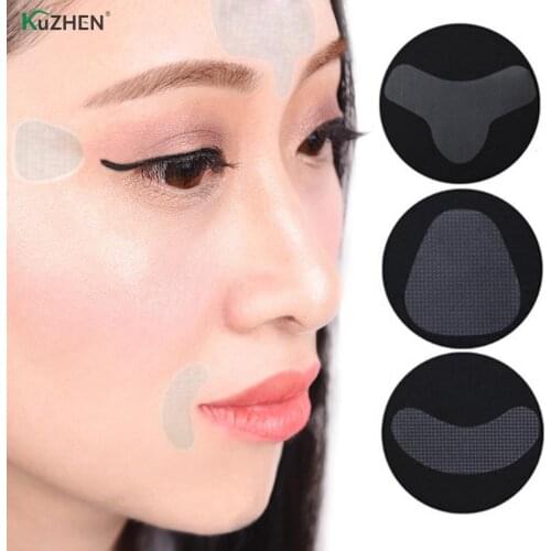 12/24/27pcs/set Unisex Thin Face Stickers EVA Resin Anti-Wrinkle Patches Act on Facial Line Wrinkle Sagging Beauty Skin Lift Up