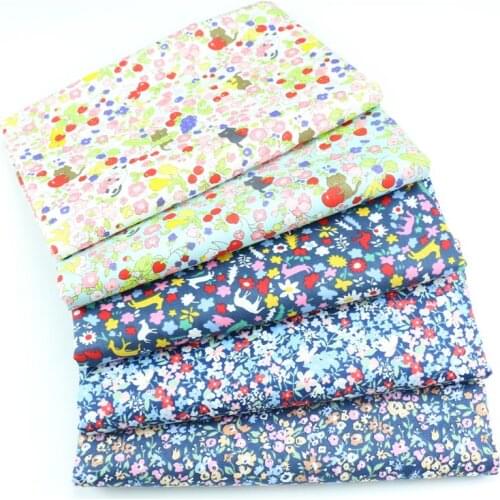 160cm*50cm Kitten cherry newborn cotton fabric DIY bedding apparel dress patchwork fabric kids handwork cotton cloth tecido