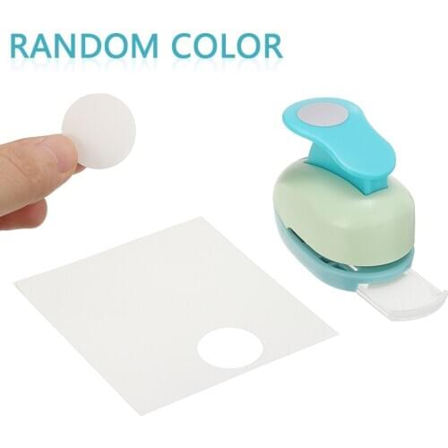 2.5cm Big Circle Paper Punch Round Paper Craft Puncher DIY Hole Punch Tool for Kids DIY Scrapbook Card Embossing Cutter Supplies