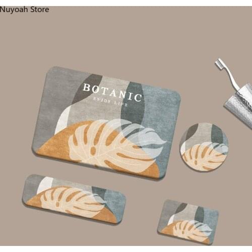 Nordic Household Green Diatom Mud Absorbent Pad Wash Pad Quick-drying Coaster Soap Pad Toothbrush Pad Bathroom Decoration