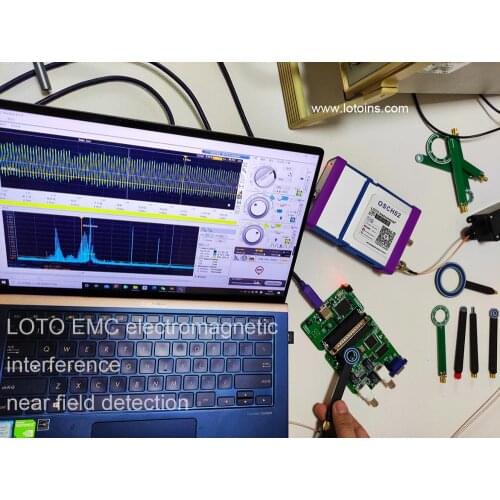 LOTO Oscilloscope accessories, EMC testing module, Near Filed testing, PCB integrity testing
