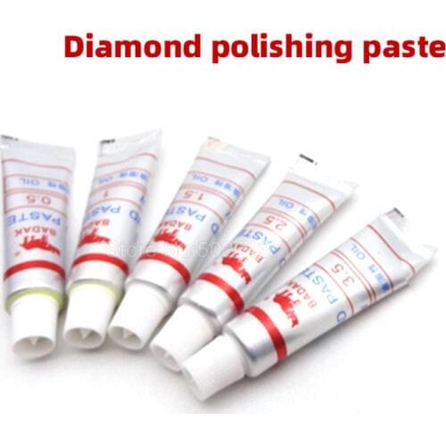 1x Diamond Abrasive Paste Grinding Polishing Lapping Compound Micron Glass Metal Tools Grit Ceramic Natural Oily And Lubricating