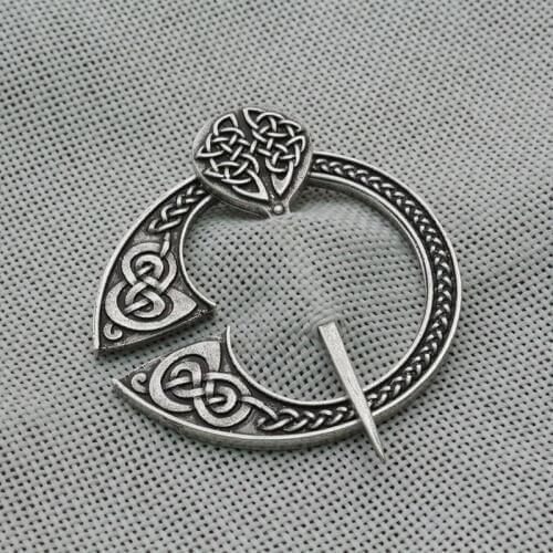 Dongsheng jewelry Viking Brooches Pins for Women Vintage Accessories Cloth Cloak Brooch Viking Jewellery Female Badges Breastpin