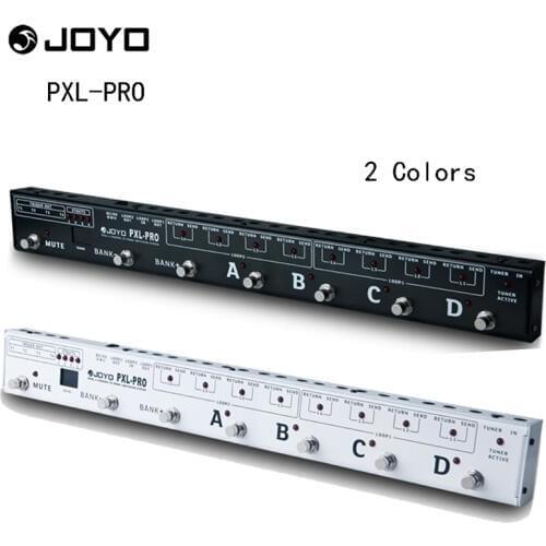 JOYO PXL-PRO Programmable Guitar Pedal Effects Looper Control Station Pedal Switcher Grouping System with 32 Effects Sets
