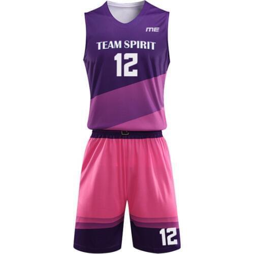 TaoBo Customizable Men Kids Women Basketball Training Jersey Set Blank College Tracksuit Youth Unisex Basketball Uniforms Suit