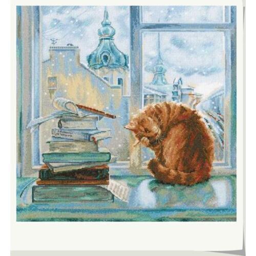 Top MM Counted Cross Stitch Kit RTO M671 Handmade Needlework For Embroidery 14ct Cross Stitch