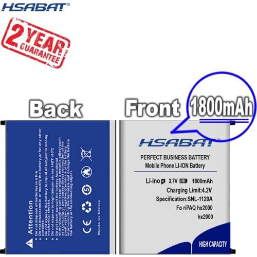 New Arrival [ HSABAT ] Battery for HP iPAQ hx2000,hx2100,hx2110,hx2115,hx2190,hx2195,hx2400,hx2410,hx2415,hx2490,hx2495,hx2700