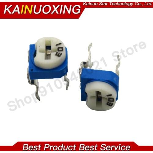 20PCS RM065 RM-065 10K ohm 103 RM065-103 Trimpot Trimmer Potentiometer variable resistor