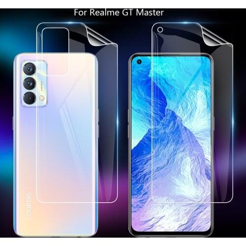 For Realme GT Master Edition Clear TPU / Matte Anti-Fingerprints Hydrogel Full Cover Soft Screen Protector Film ( Not Glass )
