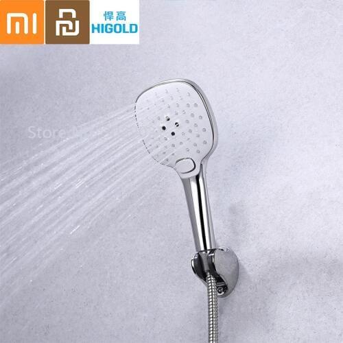 HIGOLD Bathroom Handheld Showerhead 3 Shower Mode Adjustable Connector Shower Head with Anti-blocking Hole from Xiaomi Youpin