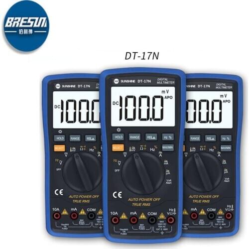 Sunshine DT-17N Digital Display AC DC Voltage Current Resistance Measurement For Mobile Phone Motherboard Repair Automatic