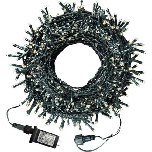 LED Christmas Tree String Lights 300 LED Outdoor Mini Fairy Lights with 8 Modes Waterproof Xmas US Plug