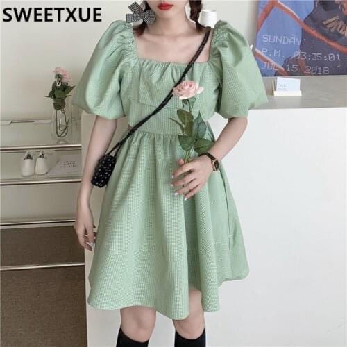 Summer Dresses With Sleeves SWEETXUE China