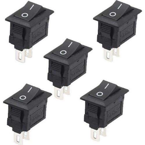 5Pcs/Lot High Quality 2 Pin Snap-in On/Off Position Snap Boat Button Switch 12V/110V/250V T1405 P0.5