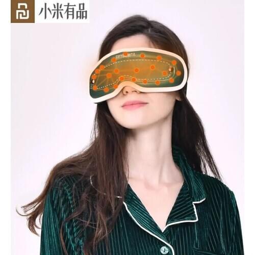 Youpin Graphene Intelligent Temperature Control Heating Vibration Visual Massage Eye Mask Physiotherapy Relax Massager Tools