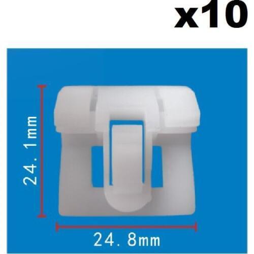 10pcs For Honda Glass Window Clamp