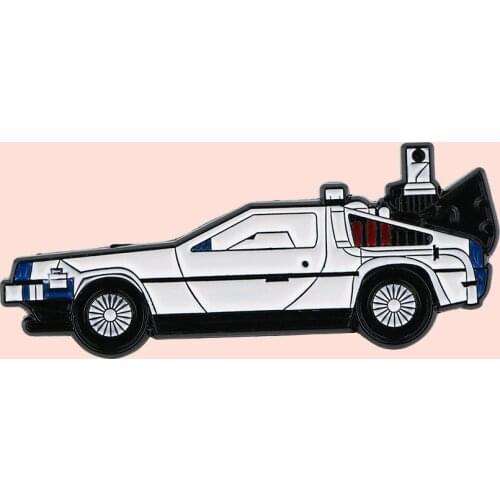 ZF3404 Car Jewelry Enamel Pins And Brooches Cartoon Creative Metal Denim Hat Badge For Friends Kids