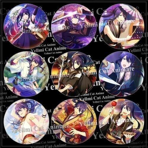 1pc 58mm Ensemble Stars ES badge cartoon Souma Kanzak Cool game brooch icon Button