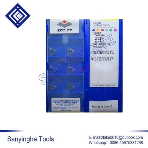 Free shipping high quality 10pcs/lots YNG151C TPGT110308-SF cnc carbide turning inserts