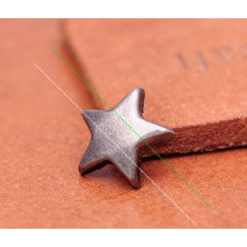 100X PUNK Gunmetal Metal RAPID Spots Cone Rivet Studs Leathercraft Spikes Rivetback