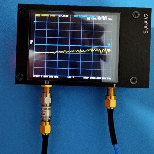3G Vector Network Analyzer S-A-A-2 NanoVNA V2 Antenna Analyzer Shortwave HF VHF UHF With Housing And High Stability,Accuracy
