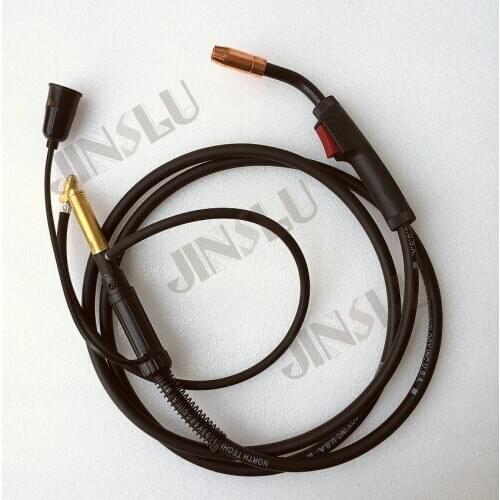 Free Shipping North Air Cooled Mig Welding Torch ARC Welding Gun NT1 -3T With Twe co Connector 3M