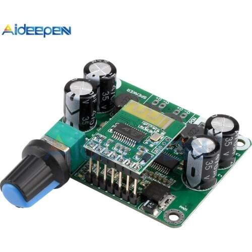 Bluetooth 4.2 TPA3110 PBTL 30W+30W Digital Stereo Audio Power Amplifier Board Module 12-24V car for USB Speaker Portable Speaker