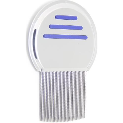 QUALITY Louse Nit Terminator Lice Comb Nit Free Kids Hair Rid Headlice stainless steel Metal Teeth remove lause brush