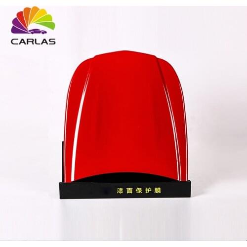 InCARLAS 26*28cm Plastic Mini Hood Car Bonnet Vinyl Display Model Custom Paint With Pated Sample Speed Shape 179S