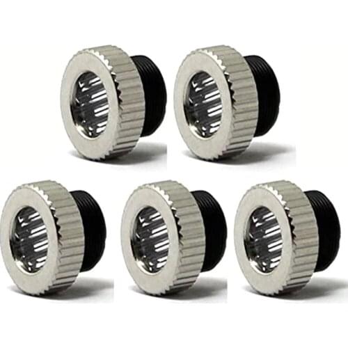 5pcs 30° Line Laser Lenses 200nm-1100nm with Lens Frame M9 and Metal Cap Optics