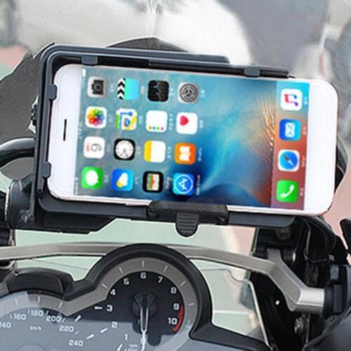 Motorcycle Navigation Mobile Phone Bracket Twin USB Charging For R1200GS ADV S1000XR Metal Phone Stand For Smartphone GPS
