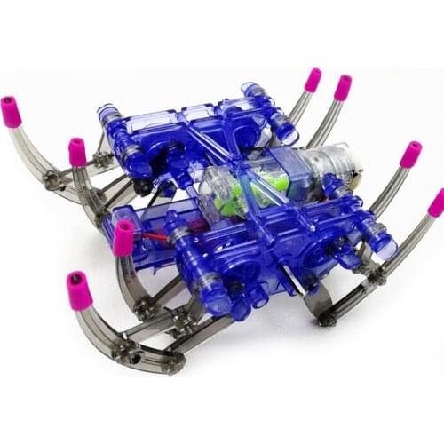 Science And Education Toys Electric Spider Robot Self-assembled Intellectual Toy