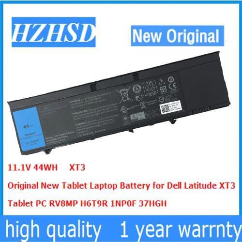11.1V 44WH New Original XT3 Laptop Battery for Dell Latitude XT3 Tablet PC RV8MP H6T9R 1NP0F 37HGH