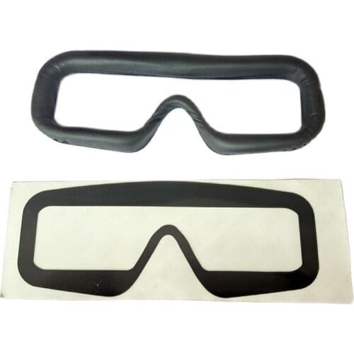 1pcs SKYZONE 04X 04L FPV Glasses Thickened Foam Sponge Pad Leather Eye Mask Cushion for Racing RC Drone Goggles Protective Cover