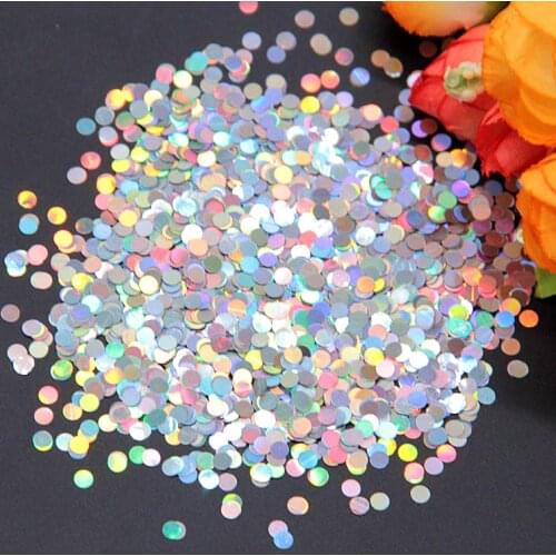 Pailette Ultrathin Dot Sequins 3mm PET Paillettes Laser Sequin for Nails Art Manicure Wedding Christmas Decoration Confetti 8g