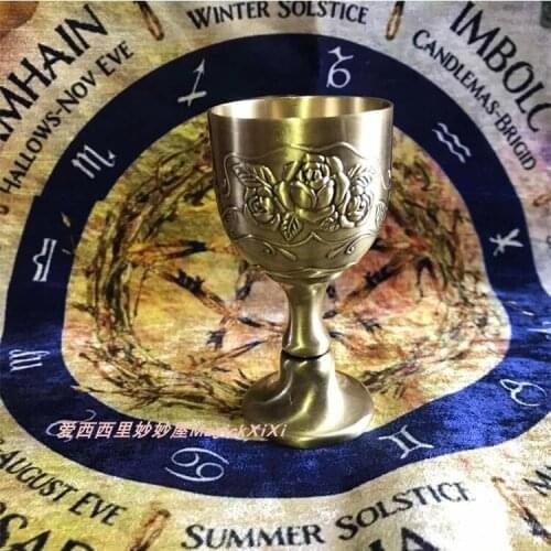 Three-diMensional Relief Holy Grail Altar Ornaments Energy Purification Mysticism Home Decoration Ornaments