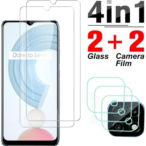 4in1 tempered glasses for oppo realme c21 c11 c25 realmi gt neo 8 8pro narzo 30 a 30a 5G glass hd screen protectors camera film