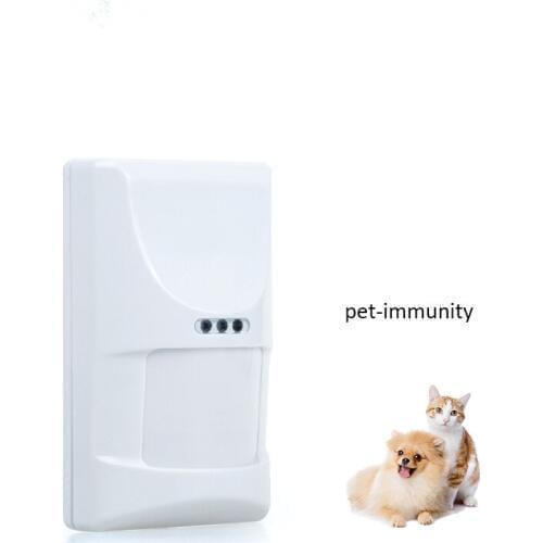 1/2/4pcs Wireless 433MHz PIR Alarm Sensor 20KG Pet Immunity PIR Motion Sensor Infrared Detector For Home Security Alarm System