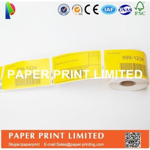 15 x Rolls Dymo Compatible Labels 99014 yellow colors also supply Orange or pink or Green custom colors