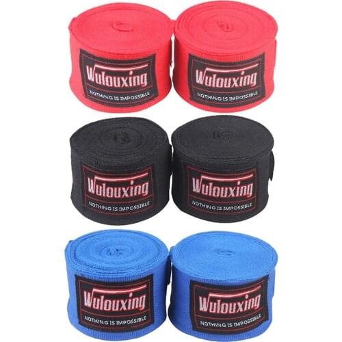 3/5M Cotton Sports Strap Boxing Bandage Sanda Muay Thai Taekwondo Hand Gloves Wraps Boxing Hand Wraps for Training Bandages
