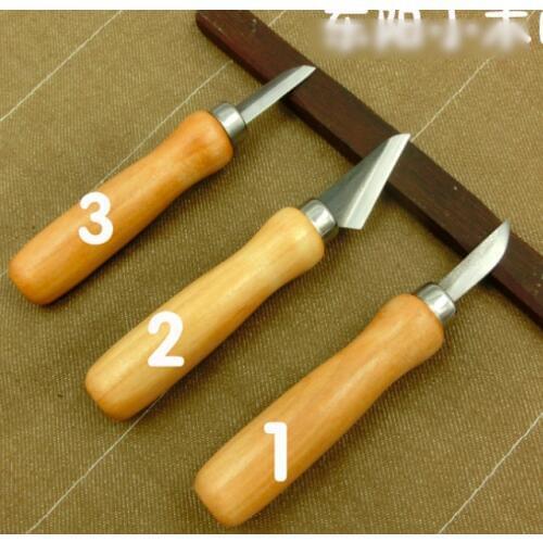 3Pieces/Lot Hand Grafting Knife Wood Carving Knife--L:13.5CM