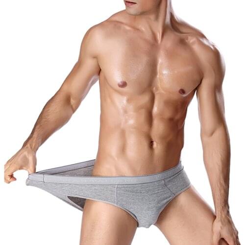 3pcs /Lot Sexy breath Comfortable Lingerie Men Under Wear hot sale Comfort Comfort Underwear Briefs