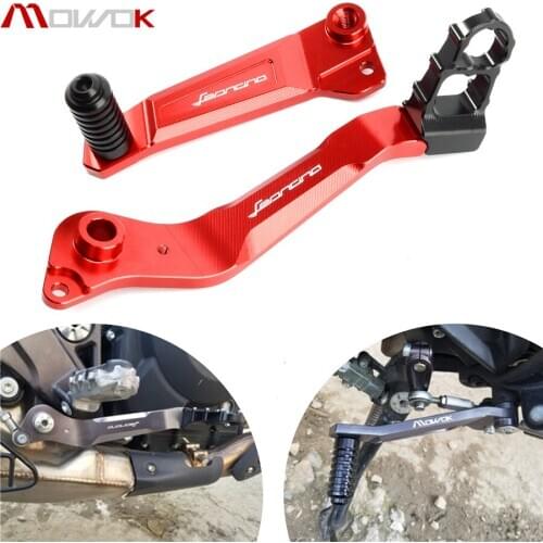 For Benelli leoncino500 leoncino 500 Nieuwe Ontwerp Motorfiets Rempedaal & Gear Shifting Hendel Paar CNC Aluminium Pedaal