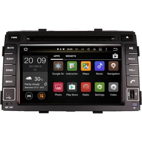 Android 10.0 Car Radio For Kia Sorento 2010-2012 Car GPS Navigation Multimedia Player Head Unit Support Backup Camera