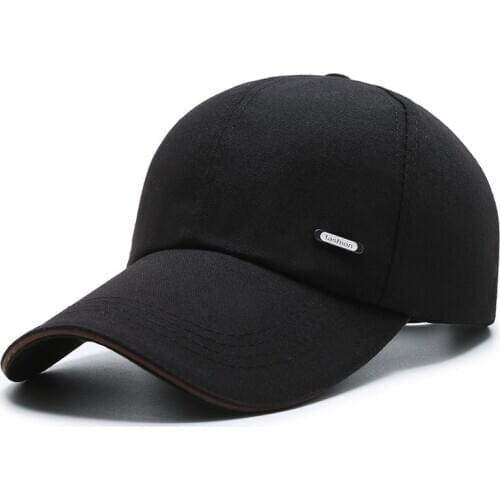 Adjustable Size Plain Blank Solid Color Baseball Cap Casual Travel Sun Hat Fashion Canvas Hat Sun Protective Outdoor Sports Cap